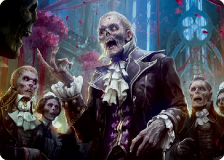 Undead Butler Art Card [Innistrad: Crimson Vow Art Series] | Total Play