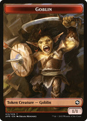Goblin (012) // Blood (017) Double-Sided Token [Challenger Decks 2022 Tokens] | Total Play
