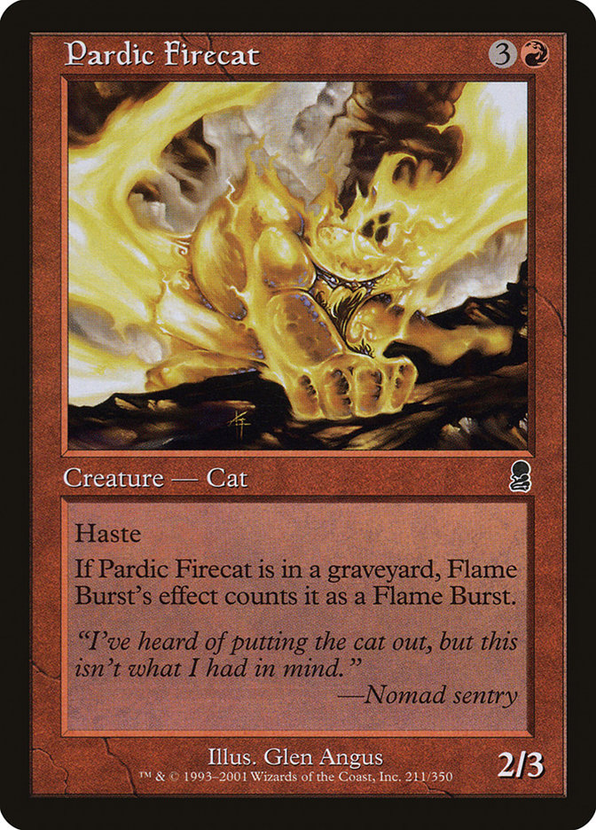 Pardic Firecat [Odyssey] | Total Play