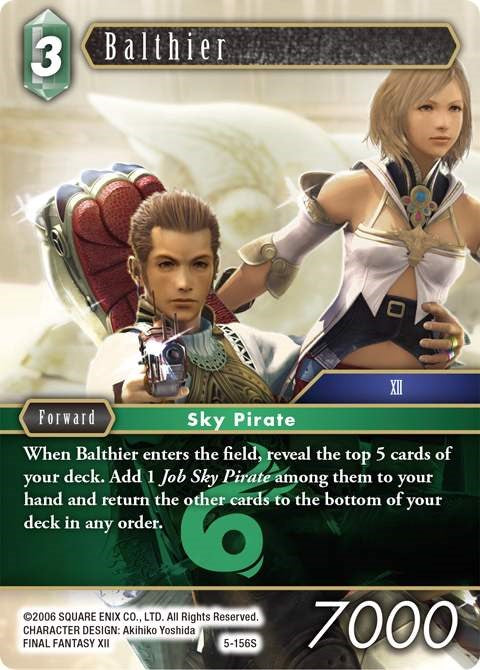Balthier [Opus V] | Total Play