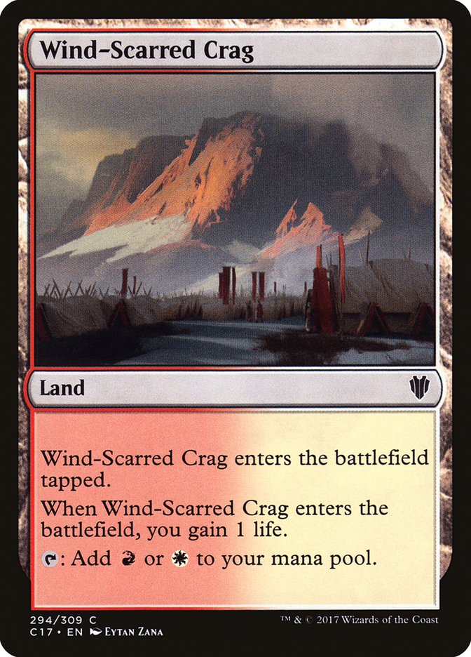 Wind-Scarred Crag [Commander 2017] | Total Play
