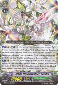 White Lily Musketeer, Cecilia (BT08/004EN) [Blue Storm Armada] | Total Play