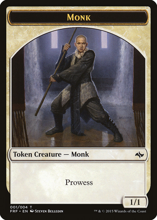 Monk Token [Fate Reforged Tokens] | Total Play