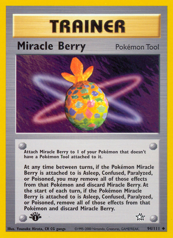 Miracle Berry (94/111) [Neo Genesis 1st Edition] | Total Play