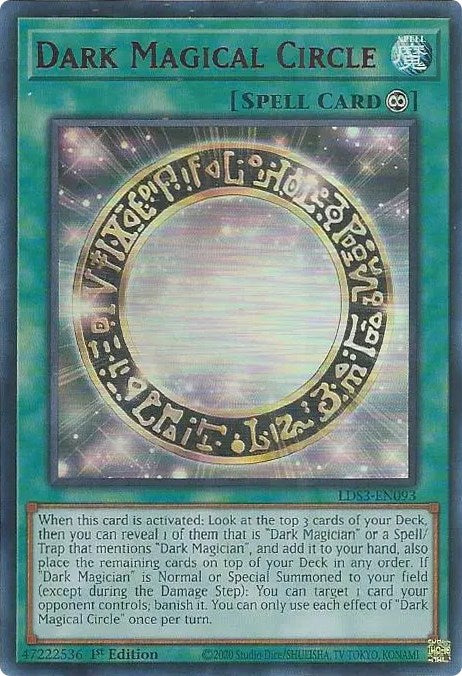 Dark Magical Circle (Red) [LDS3-EN093] Ultra Rare | Total Play