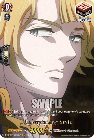 Underpinning Style (43) (D-TB02/RGR43EN) [Record of Ragnarok] | Total Play