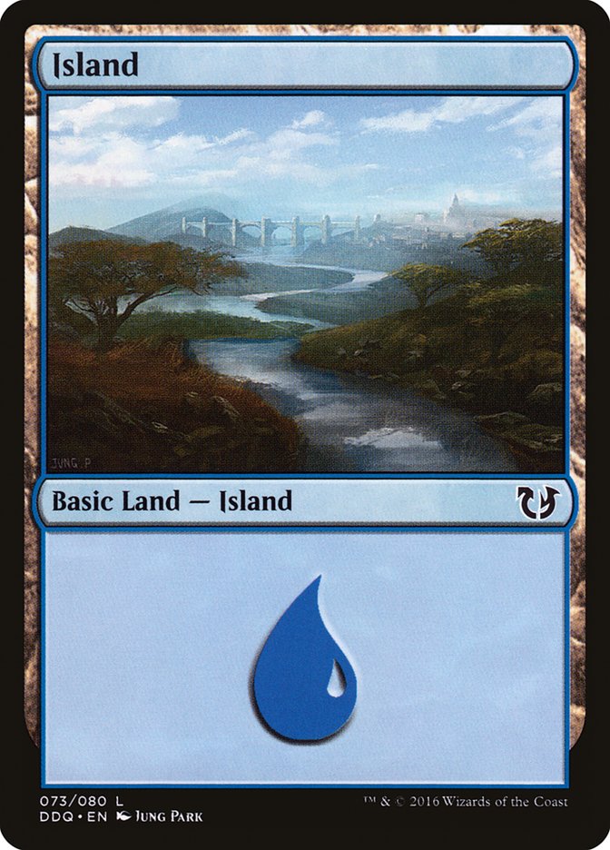 Island (73) [Duel Decks: Blessed vs. Cursed] | Total Play