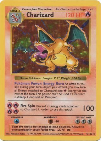 Charizard (4/102) [Base Set Shadowless Unlimited] | Total Play