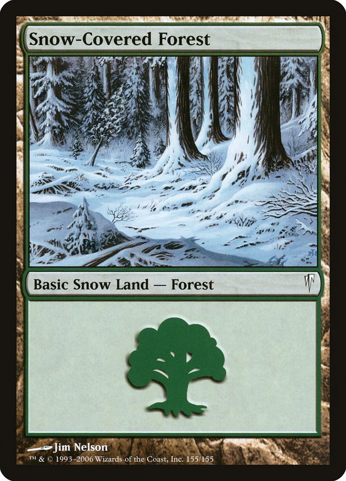 Snow-Covered Forest [Coldsnap] | Total Play