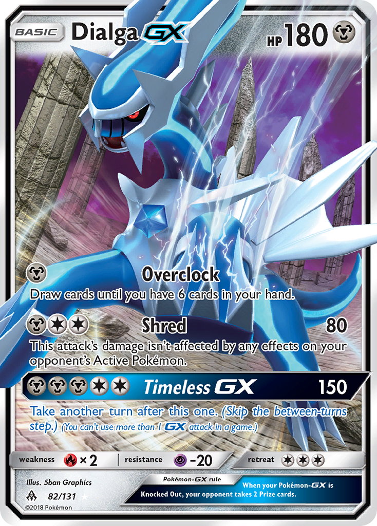 Dialga GX (82/131) [Sun & Moon: Forbidden Light] | Total Play