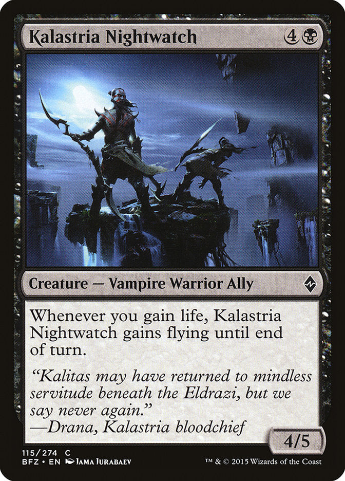 Kalastria Nightwatch [Battle for Zendikar] | Total Play