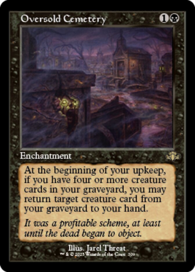 Oversold Cemetery (Retro) [Dominaria Remastered] | Total Play