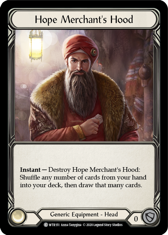 Hope Merchant's Hood [U-WTR151] (Welcome to Rathe Unlimited)  Unlimited Rainbow Foil | Total Play