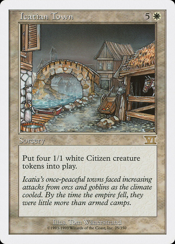 Icatian Town [Classic Sixth Edition] | Total Play