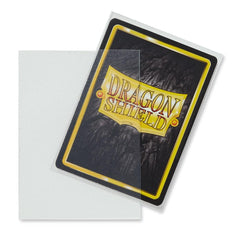 Dragon Shield: Standard 100ct Sleeves - Clear (Matte) | Total Play