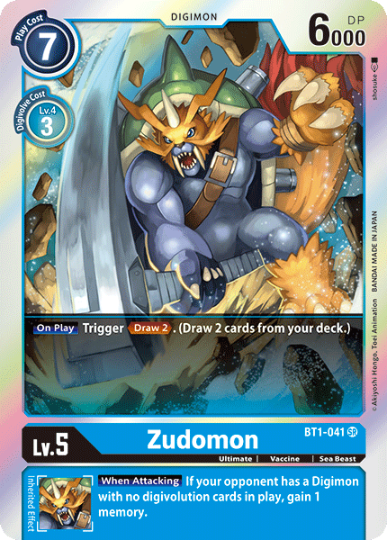 Zudomon [BT1-041] [Release Special Booster Ver.1.0] | Total Play