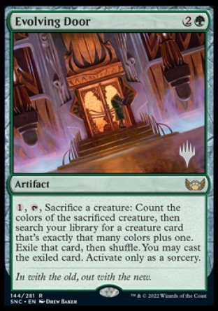 Evolving Door (Promo Pack) [Streets of New Capenna Promos] | Total Play