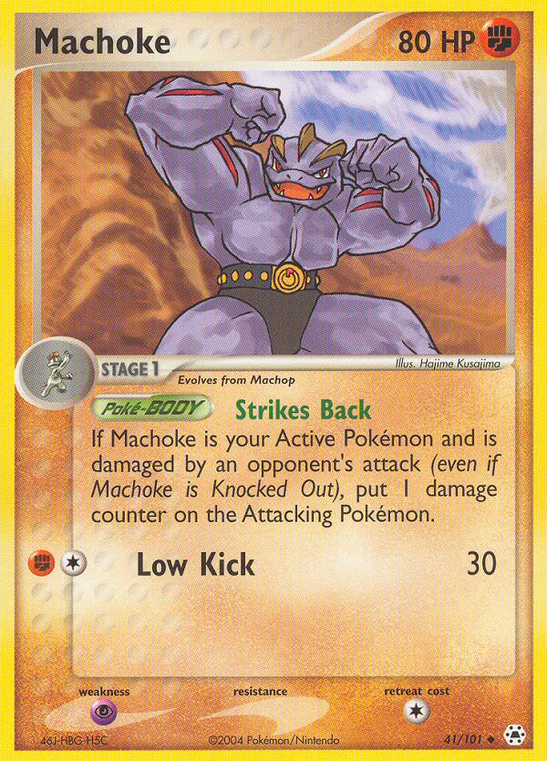 Machoke (41/101) [EX: Hidden Legends] | Total Play