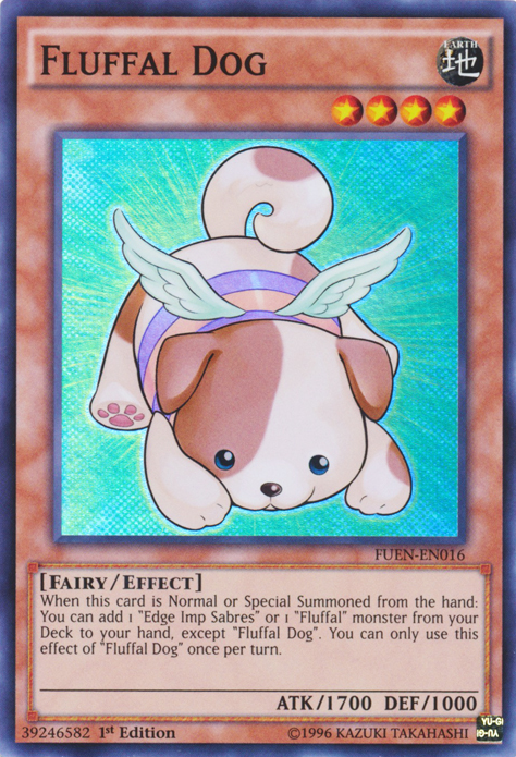 Fluffal Dog [FUEN-EN016] Super Rare | Total Play