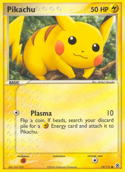 Pikachu (74/112) [EX: FireRed & LeafGreen] | Total Play