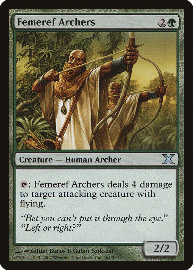 Femeref Archers [Tenth Edition] | Total Play