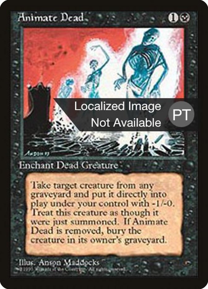 Animate Dead [Fourth Edition (Foreign Black Border)] | Total Play