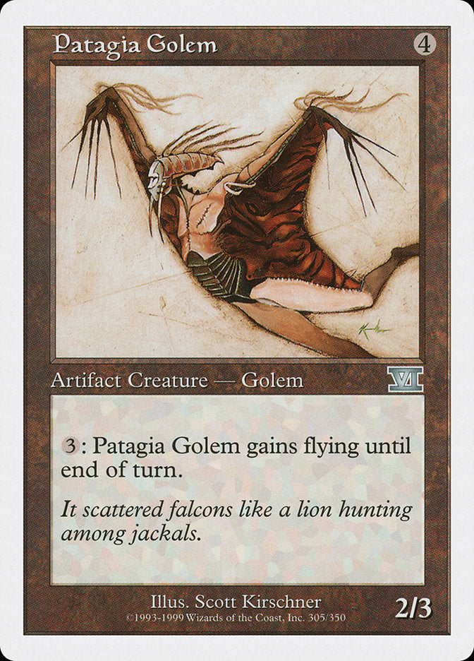 Patagia Golem [Classic Sixth Edition] | Total Play