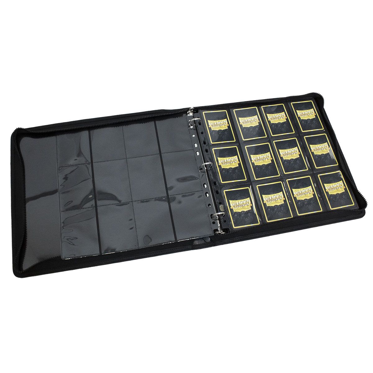 Dragon Shield: Card Codex Zipster Binder - Black (XL) | Total Play