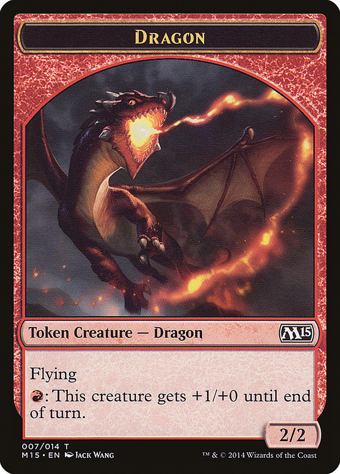 Dragon Token [Magic 2015 Tokens] | Total Play