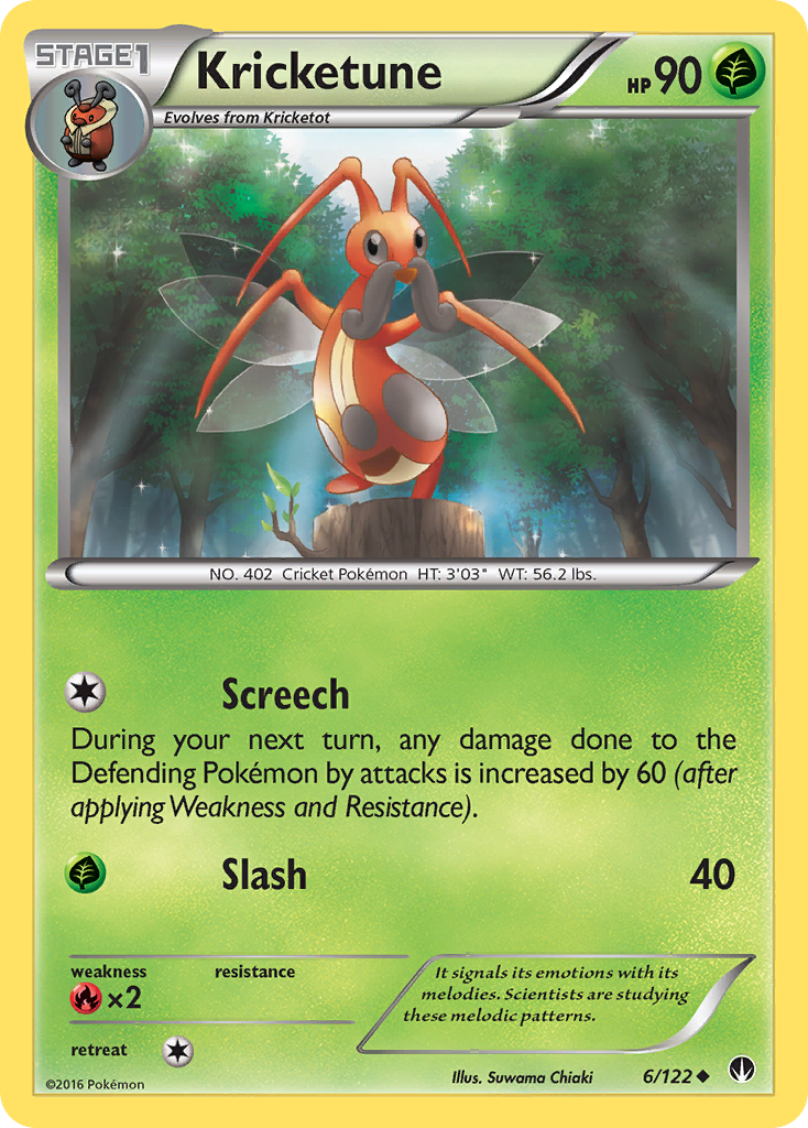 Kricketune (6/122) [XY: BREAKpoint] | Total Play