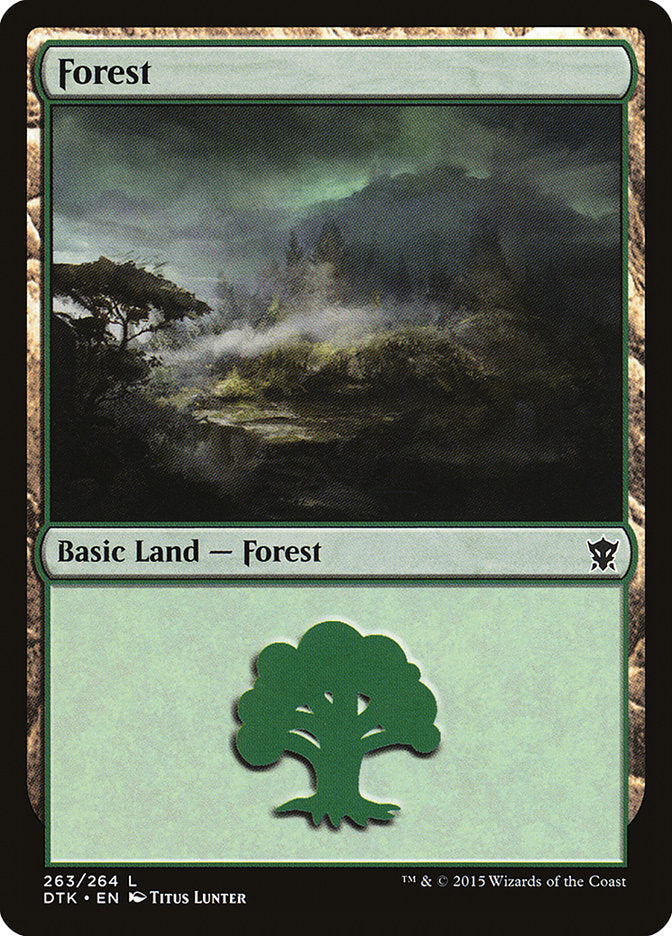 Forest (263) [Dragons of Tarkir] | Total Play