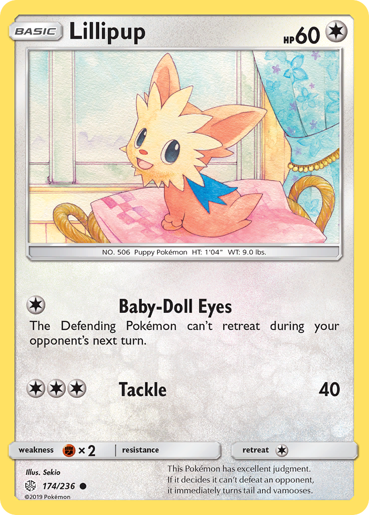 Lillipup (174/236) [Sun & Moon: Cosmic Eclipse] | Total Play