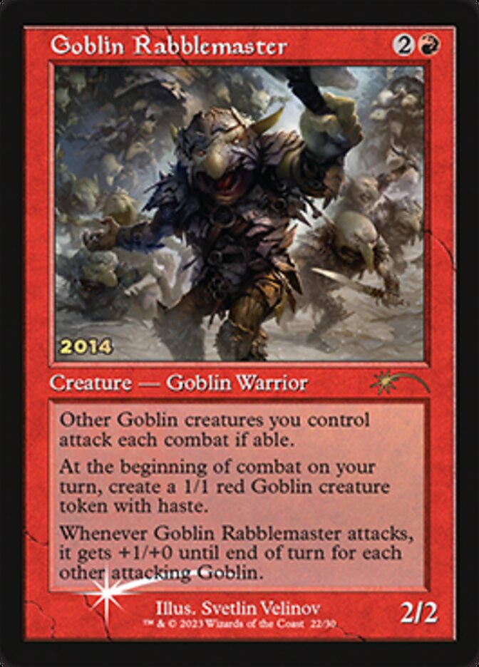 Goblin Rabblemaster [30th Anniversary Promos] | Total Play