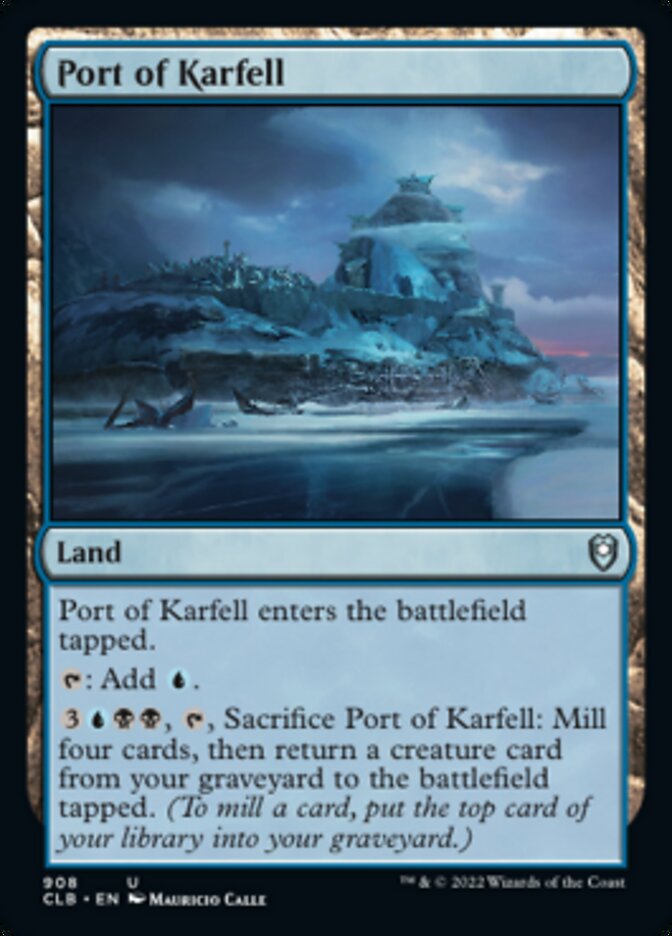 Port of Karfell [Commander Legends: Battle for Baldur's Gate] | Total Play
