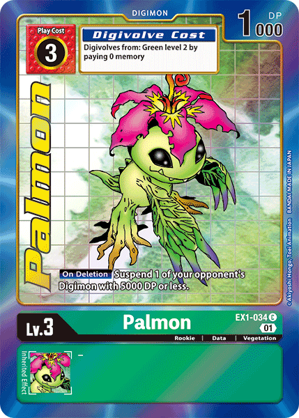 Palmon [EX1-034] (Alternate Art) [Classic Collection] | Total Play