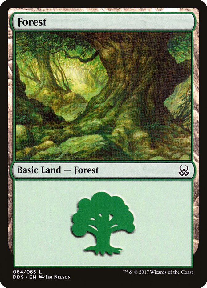 Forest (64) [Duel Decks: Mind vs. Might] | Total Play