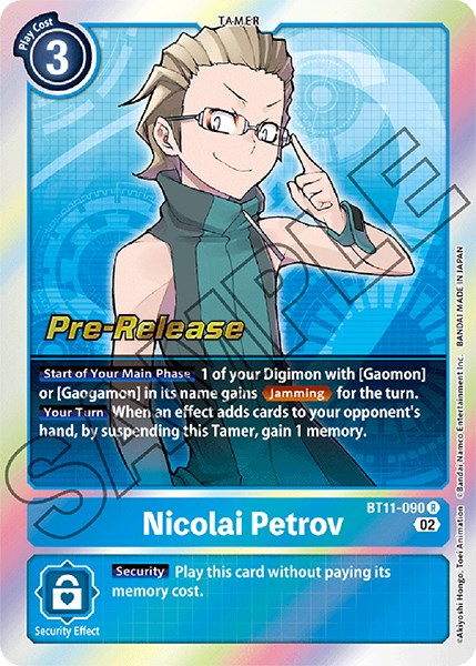Nicolai Petrov [BT11-090] [Dimensional Phase Pre-Release Promos] | Total Play