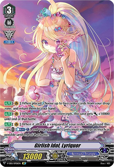 Girlish Idol, Lyriquor (V-EB15/SP06EN) [Twinkle Melody] | Total Play