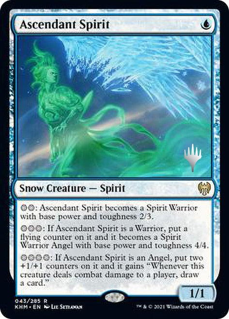 Ascendant Spirit (Promo Pack) [Kaldheim Promos] | Total Play