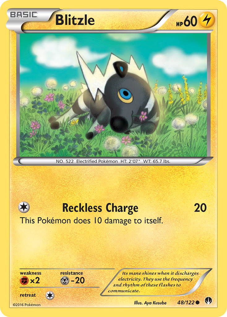 Blitzle (48/122) [XY: BREAKpoint] | Total Play