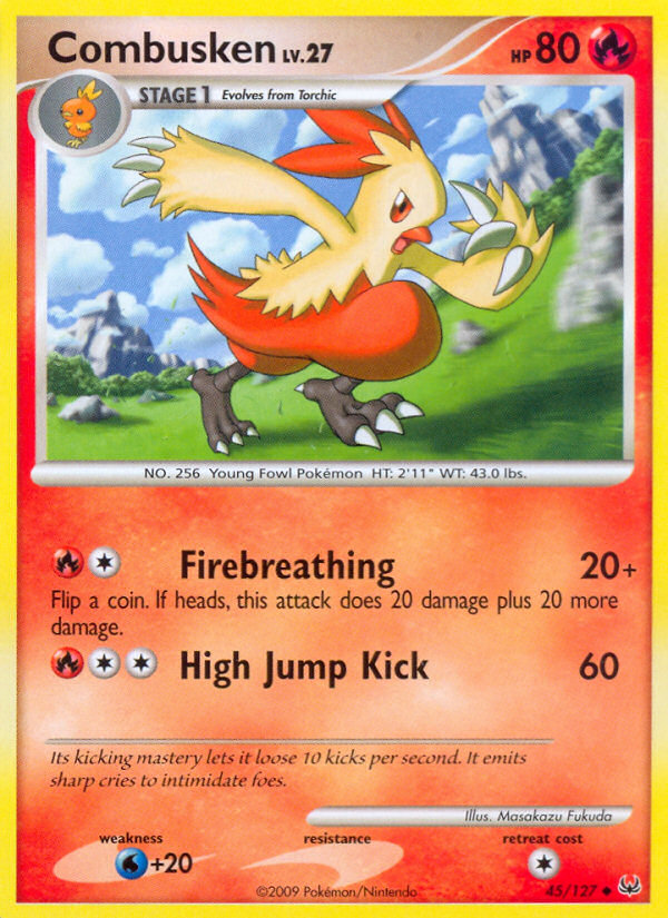 Combusken (45/127) [Platinum: Base Set] | Total Play