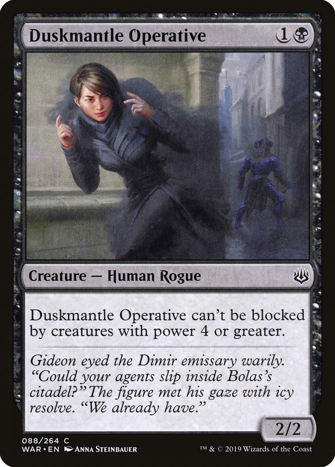 Duskmantle Operative [War of the Spark] | Total Play