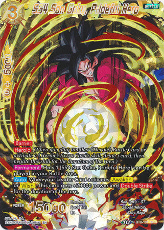 SS4 Son Goku, Prideful Hero (BT8-131) [Malicious Machinations] | Total Play