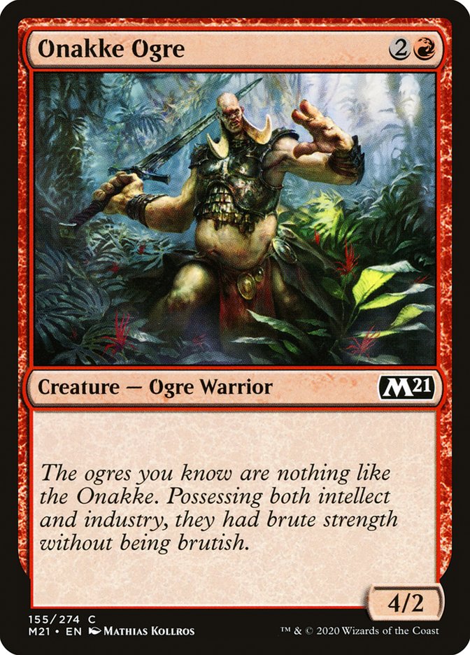 Onakke Ogre [Core Set 2021] | Total Play