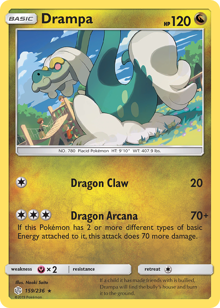 Drampa (159/236) [Sun & Moon: Cosmic Eclipse] | Total Play