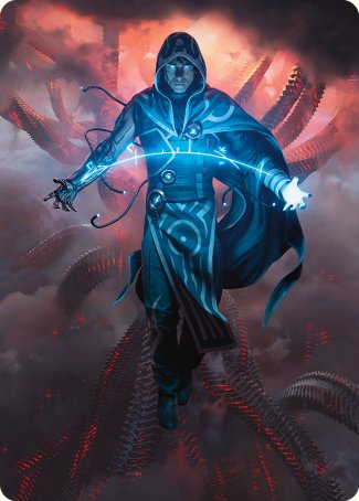 Jace, the Perfected Mind Art Card [Phyrexia: All Will Be One Art Series] | Total Play