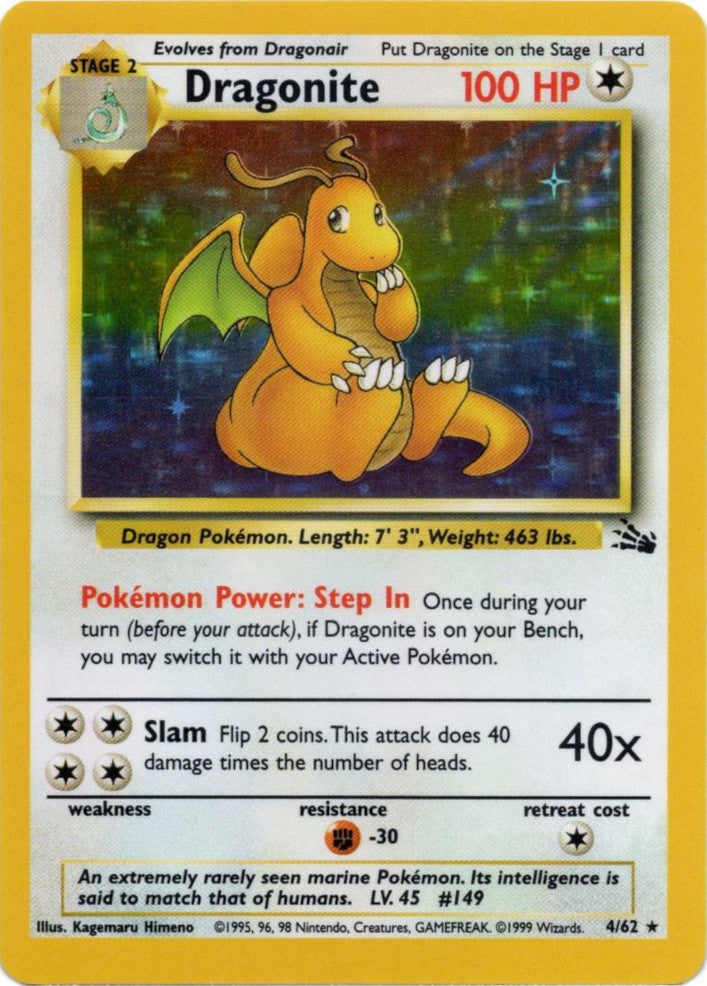 Dragonite (4/62) [Fossil Unlimited] | Total Play