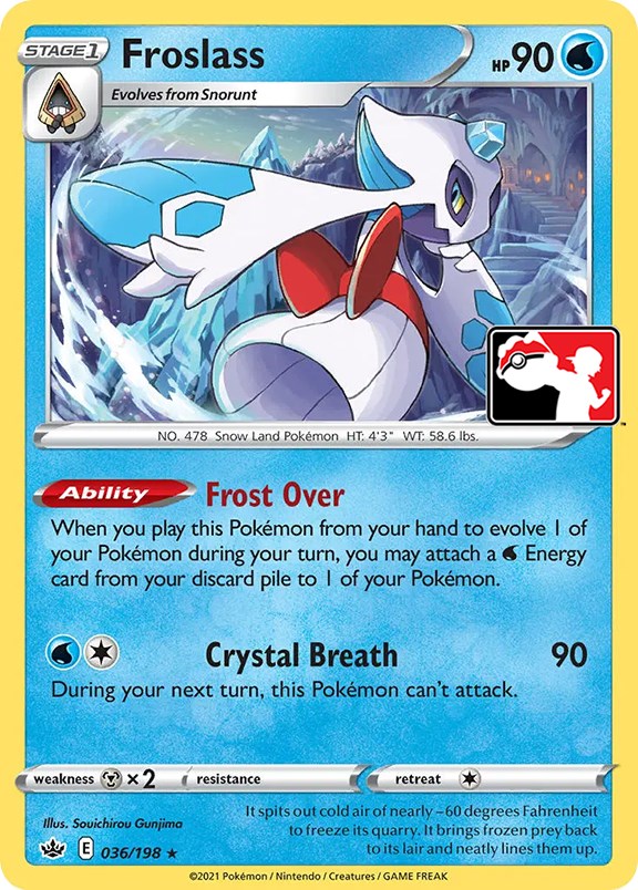 Froslass (036/198) [Prize Pack Series One] | Total Play