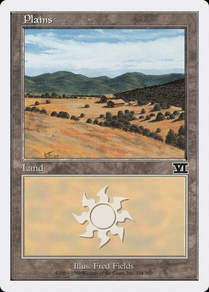 Plains (334) [Classic Sixth Edition] | Total Play