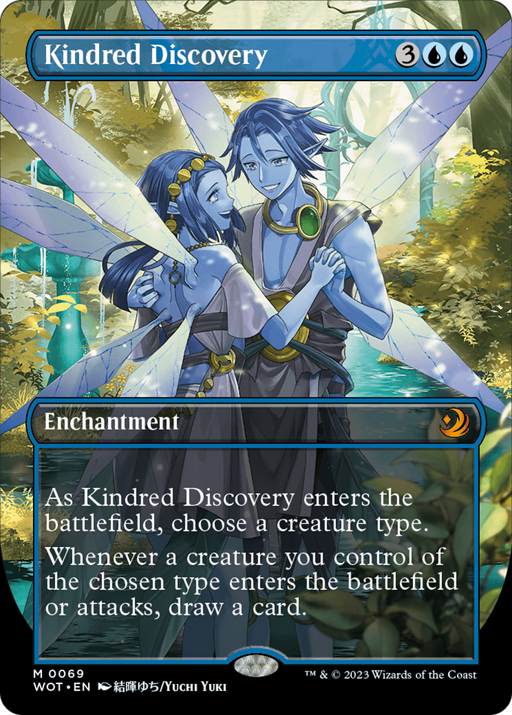 Kindred Discovery (Anime Borderless) [Wilds of Eldraine: Enchanting Tales] | Total Play